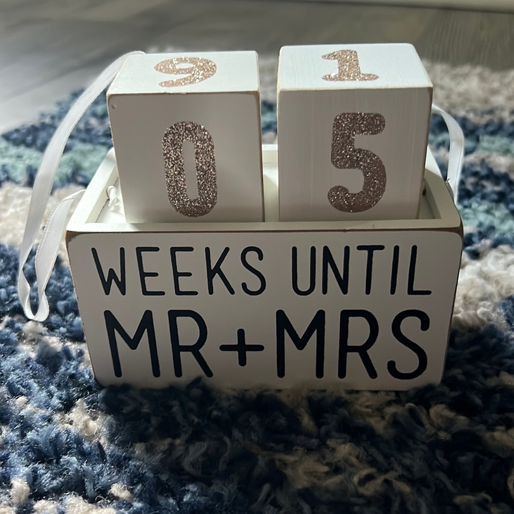Countdown to Mr. & Mrs.